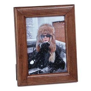 Agung Leather Photo Frame, 5" x 7" For Sale