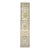 21st Century Turkish Oushak Wool 3x19 Yellow, Ivory & Charcoal Handmade Runner Rug #1144136 For Sale