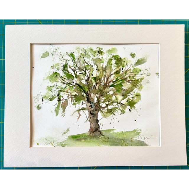 Giclee Print “Avocado Tree” Watercolor Painting For Sale - Image 10 of 10