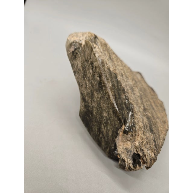 African Vintage Stone Face Sculpture For Sale - Image 3 of 3