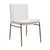 Kenneth Ludwig Chicago Ascend Textured White Dining Chair For Sale - Image 4 of 9