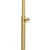 2020s Regina Andrew Noble Floor Task Reading Lamp, Natural Brass For Sale - Image 5 of 8