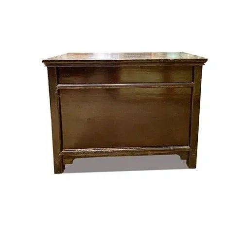 1960's Asian Vintage Distressed Grayish Blue Cabinet For Sale In New York - Image 6 of 6