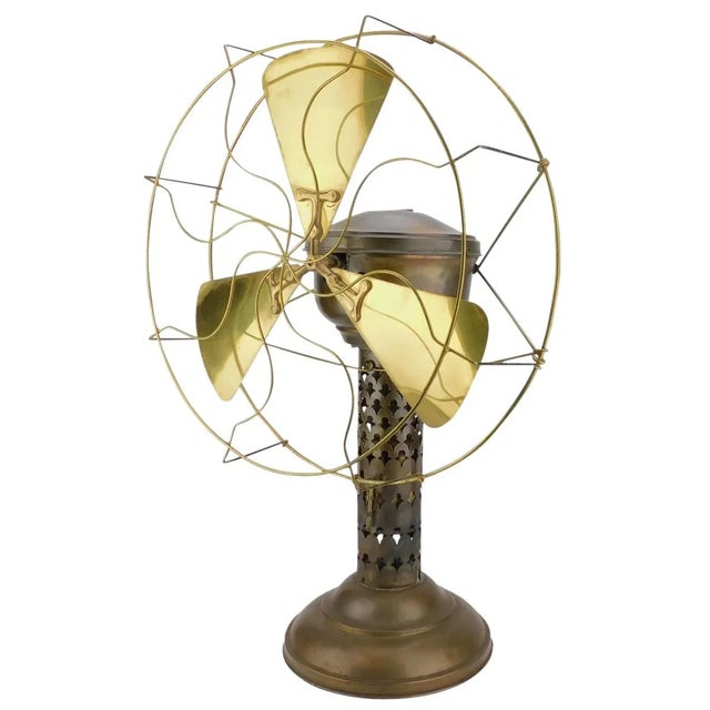 Circa 1914 "The Thermo Fan" by Thermo Engine Company Hot Air Fan For Sale - Image 11 of 11