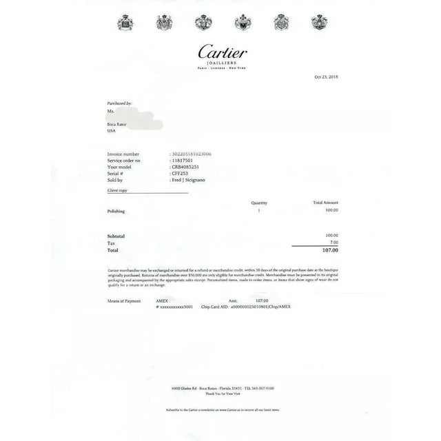 Cartier Cartier Mini Love 18k Pink Gold 3.6mm Band Ring W/Paper - Size 5.5 For Sale - Image 4 of 4