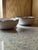 Hand-Thrown Ceramic Bowls with Scalloped Rim and Hydrangea Motif, 1980s, Set of 2 For Sale - Image 6 of 16