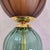 1990s Petrol Blue, Beige Murano Glass Sconces - a Pair For Sale - Image 12 of 15