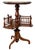 Antique Circular Occasional Book Table in Burr Walnut, 1870 For Sale - Image 13 of 13