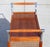 Mid-Century Modern Teak Rolling Bar Cart / Serving Trolley With Chrome Handles For Sale - Image 10 of 12