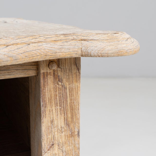 1920s French Oak Side Table For Sale - Image 11 of 18