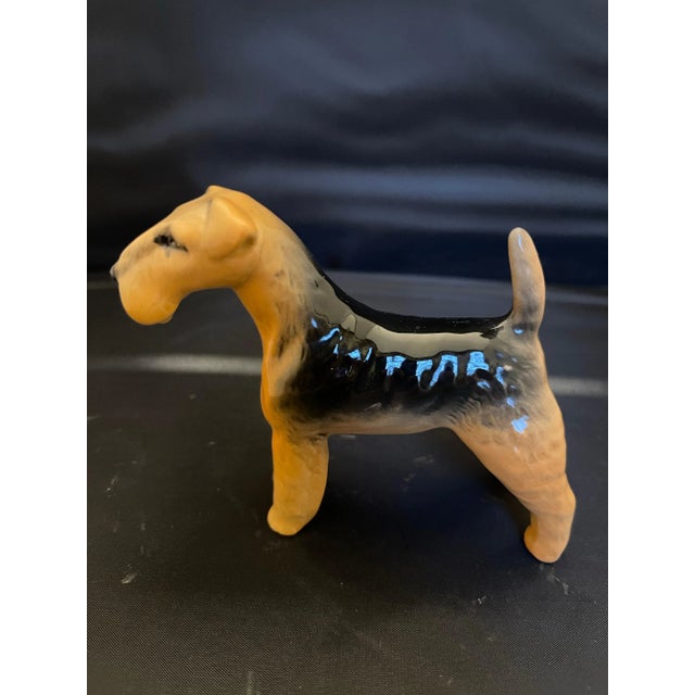 English English Porcelain Figure of Fox Terrier Dog, 20th Century For Sale - Image 3 of 7
