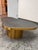 Michael Oren Design Marquina Marble Kidney Coffee Table + Side Table, Set of Two For Sale - Image 12 of 12