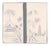 This hand painted chinoiserie-style wallpaper mural features an elegant blue and white landscape scene with traditional...
