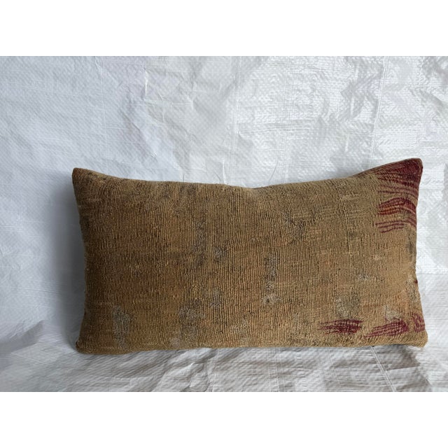 16th Century Brussels Tapestry Pillow With Faded Heraldic Motif For Sale In Los Angeles - Image 6 of 7