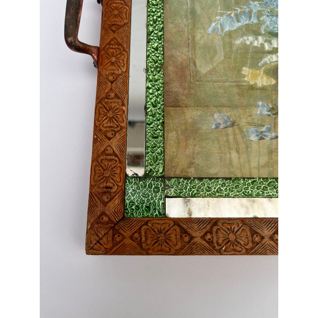 Vintage Art Deco Service Tray by Rebecca Ann Foster, 1920s For Sale - Image 10 of 13