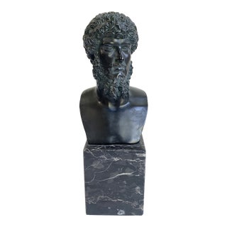 1974 Bust of Roman Emperor Lucius Verus For Sale