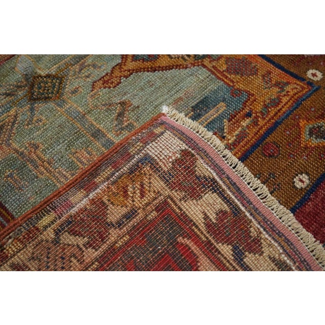 Antique Kazak Rug 5'10'' x 13'8'' For Sale - Image 10 of 10