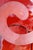 Red VTG Vetro Artistico Murano Art Glass Platter Centerpiece, Hand Blown, 27" Diameter! For Sale - Image 8 of 8