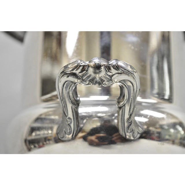 Vintage Traditional Wma Rogers Silver Plated Trophy Cup Urn Champagne Chiller Bar Ice Bucket For Sale - Image 4 of 17