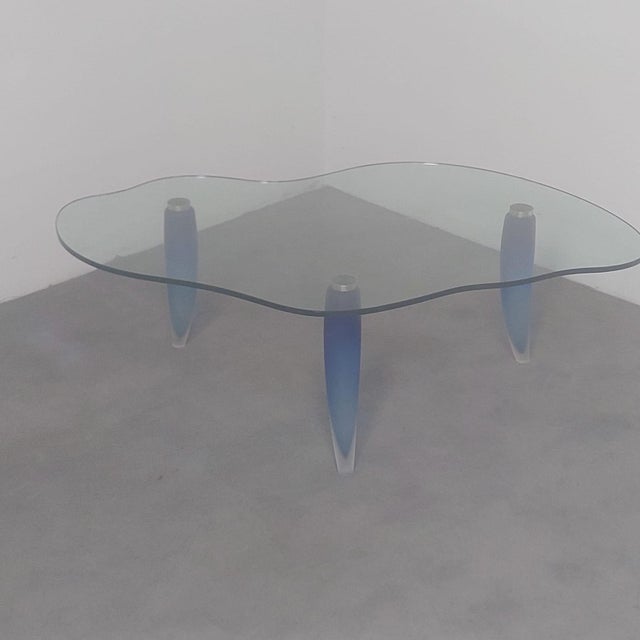 Mid-Century Modern Vintage Coffee Table from Seguso Vetri D'arte, 1970 For Sale - Image 3 of 6