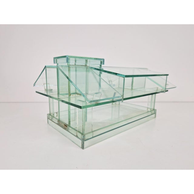 Vintage Architectural Model of Glass House, 1970s For Sale - Image 13 of 13