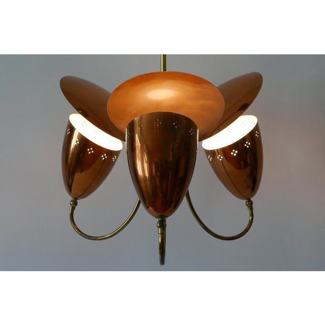 Mid-Century Modern Sputnik Pendant Lamp, Germany, 1950s For Sale - Image 12 of 18