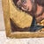 AMBIANIC presents Gold Byzantine Wall Art Female Icon Wood Gold Leaf 11.5tall x 9.75w x 1d inches Art 9.5 x 7.75 Preowned...