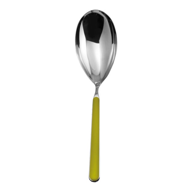 Mepra Fantasia Risotto Spoon, Olive Green For Sale