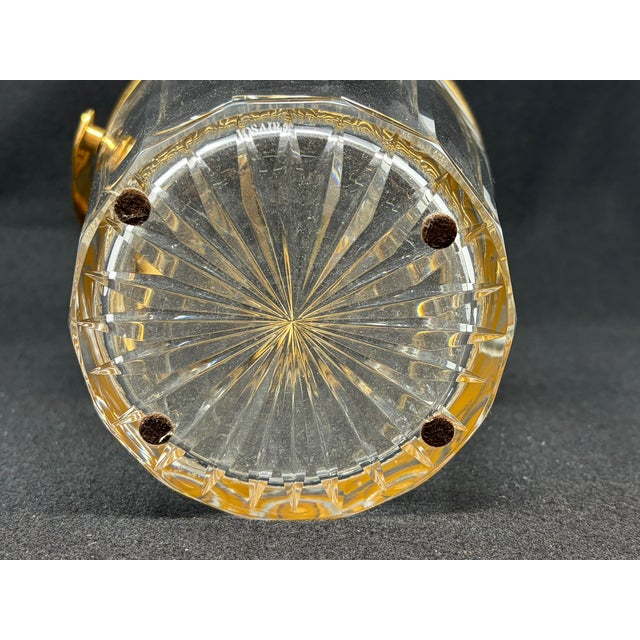 Mid 20th Century Josair Crystal Ice Bucket For Sale - Image 10 of 10