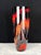 1960s Large Mid-Century Fratelli Toso Murano "Fenicio" Flame Glass Vase For Sale - Image 5 of 12