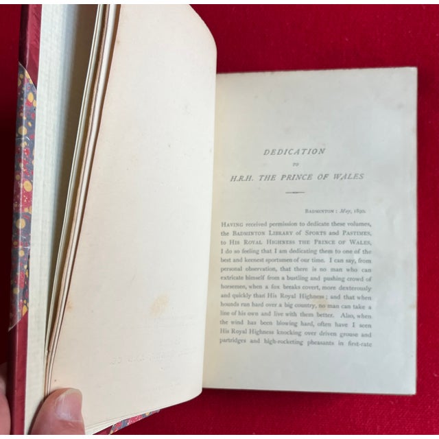 Fine Red Leather Binding - "Tennis, Rackets, Fives" - First Edition Book by J. M. Heathcote, London 1890 For Sale - Image 15 of 18