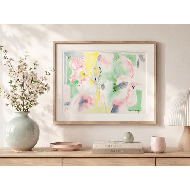 In the Garden of Danish Pastel - Robert Lohman, C. 1969 For Sale - Image 9 of 9