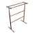 Vintage Solid Oak Blanket & Quilt Rack - Freestanding Towel Stand For Sale