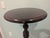 Tall cherry occasional table. Manufacturer unknown. Owners other furniture are Ethan Allen, Pennsylvania House,...