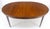 Very Fine Oval Walnut Banded 68” Long Dining Table w/ 2 Leaves MINT 2x24” leaves