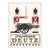 #(50) Champagne Deutz:, a Artist Printed Limited Edition Poster by David Lance Goines From 1975 For Sale