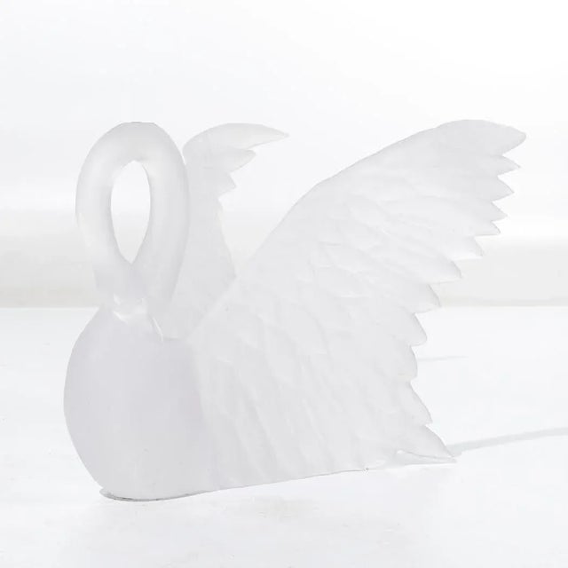 Mid-Century Modern Mid Century Large Swan Figurine For Sale - Image 3 of 7