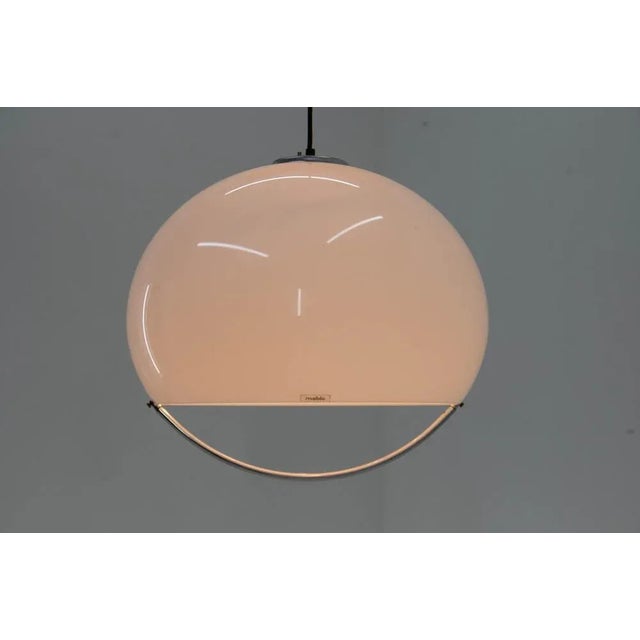 Mid-Century Pendant by Guzzini for Meblo, Italy, 1970s For Sale - Image 3 of 12
