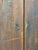 Antique Painted White Corner China Cabinet Pane Glass Door 1800s Display Cabinet For Sale - Image 15 of 18