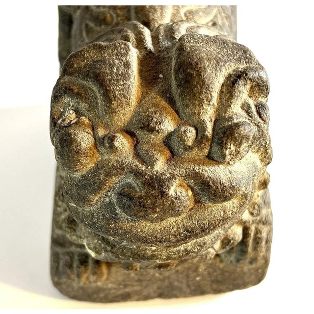 Antique Stone Lion Paper Weight For Sale - Image 13 of 16