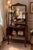 Vintage Mahogany Vanity Washstand With Mirror and Gallery Shelves – 58” Tall For Sale In Los Angeles - Image 6 of 7