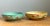Early 20th Century Vintage Roseville “Bittersweet” Floral Ceramic Bowls - Pair For Sale - Image 5 of 12