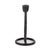 Metal Single Circle Arman Aluminum Candlestick in Black For Sale - Image 7 of 11