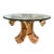 Hollywood Regency 1980s Maitland Smith Tessellated Stone & Brass Dining Table For Sale - Image 3 of 8