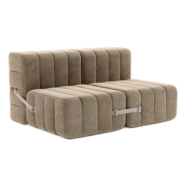 Curt Modular Set Flexible Two-Seater Sofa by Ambivalenz, Set of 4 For Sale