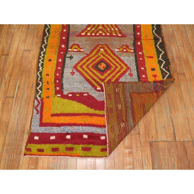 Vintage Turkish Tulu Rug For Sale - Image 9 of 18