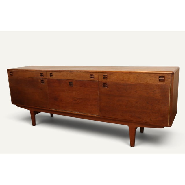 Mid-Century Modern Scandinavian Teak Sideboard, 1960s For Sale - Image 3 of 18
