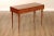 High Quality Vintage Teak Writing Desk with Two Dovetailed Drawers on Tapered Legs, the Manner of Bertha Schaefer (Not...