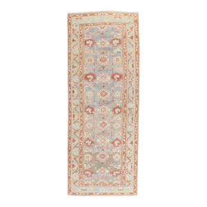 Antique Zabihi Collection Persian Malayer Blue Runner