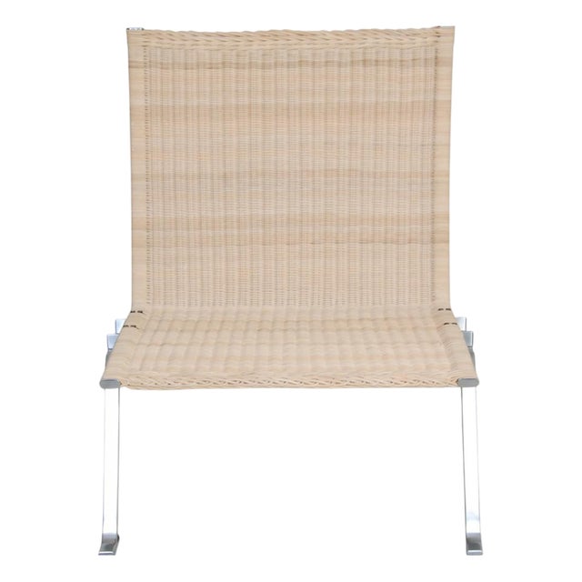 PK22 Chair by Poul Kjærholm in Wicker, 1999 For Sale